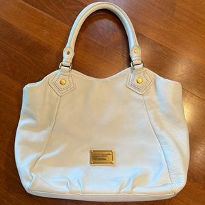 Marc Jacobs White Leather Bag
